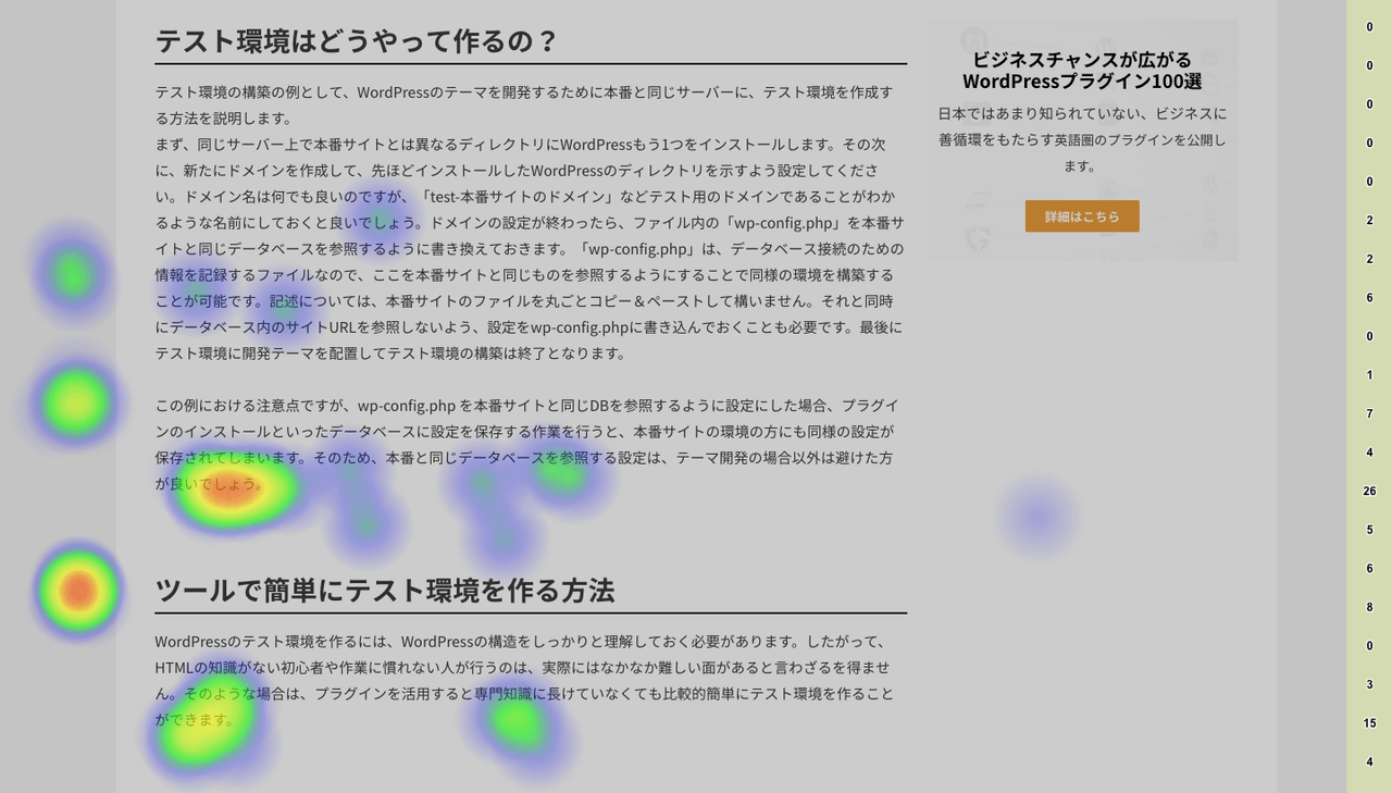 Aurora Heatmap 日本語化パッチ ヒートマップ解析を WordPress に導入
